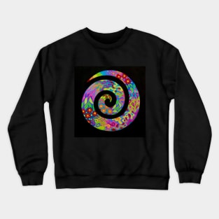 Psychedelic Spiral Crewneck Sweatshirt